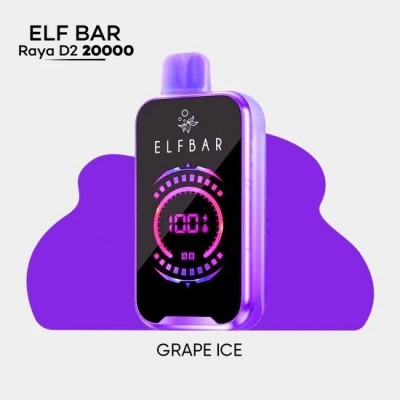 Elf Bar 20000 Puff Grape ice