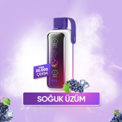 Vozol Star 20000 Grape Ice